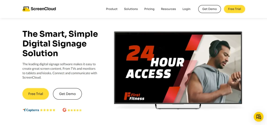ScreenCloud - Digital Signage Software Tool