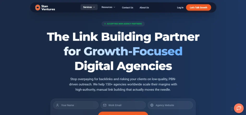 Stan Ventures -  White Label Link Building