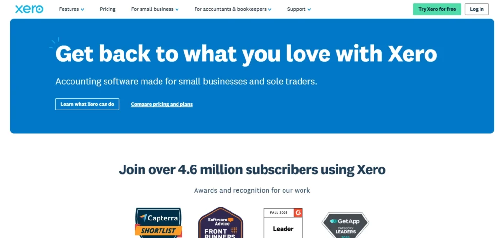 QuickBooks Alternative - Xero