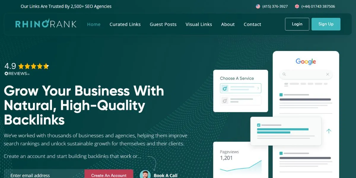rhinorank - White Label Link Building