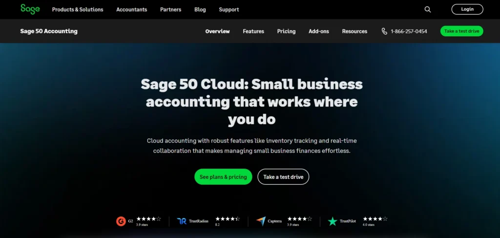 QuickBooks Alternative - Sage 50cloud