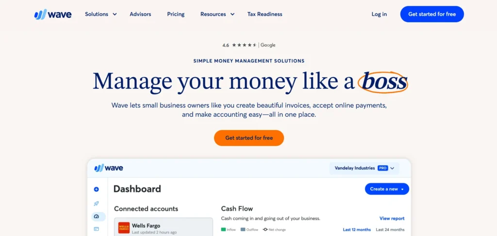 QuickBooks Alternative - Wave Accounting