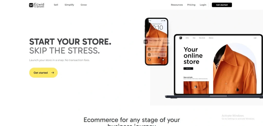 Ecwid-Seo Ecommerce Platform