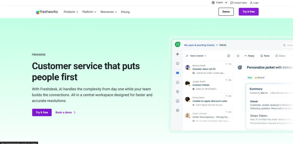 Free Knowledge Base Software-Freshdesk