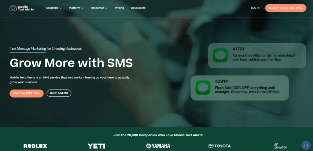 SMS Marketing Software-Mobile Text Alerts