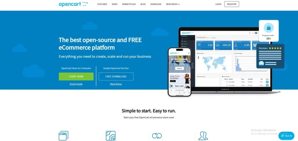 OpenCart-Seo Ecommerce Platform