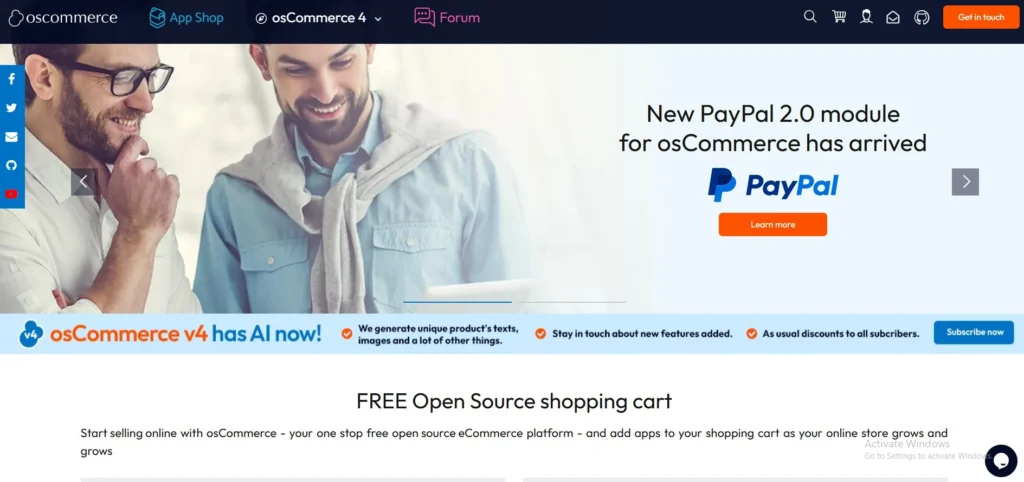 osCommerce-Seo Ecommerce Platform