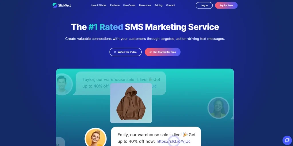 SMS Marketing Software-SlickText