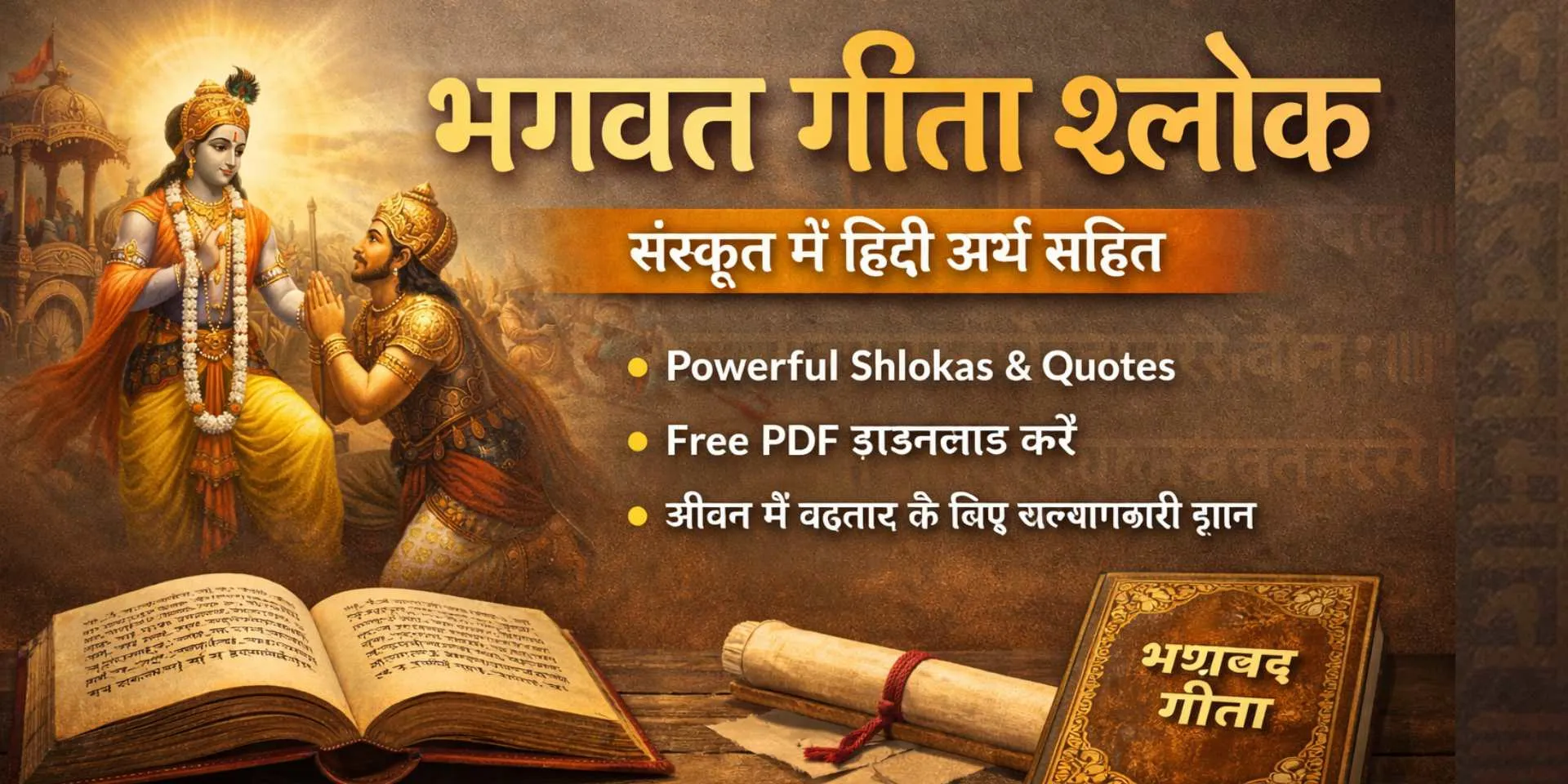 Bhagwat Geeta Shlok in Sanskrit