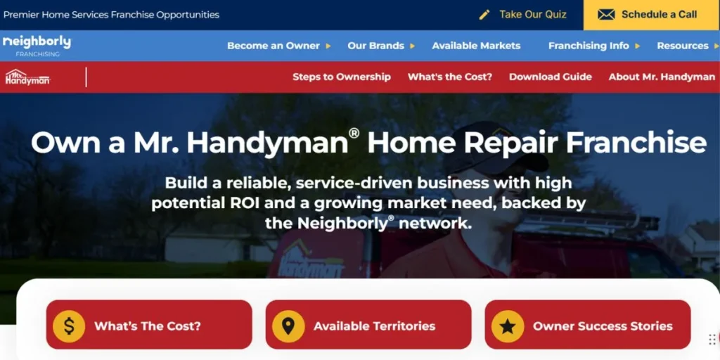 Top Handyman Franchise Opportunities in USA 2026: Cost & Profit Handyman Franchise
