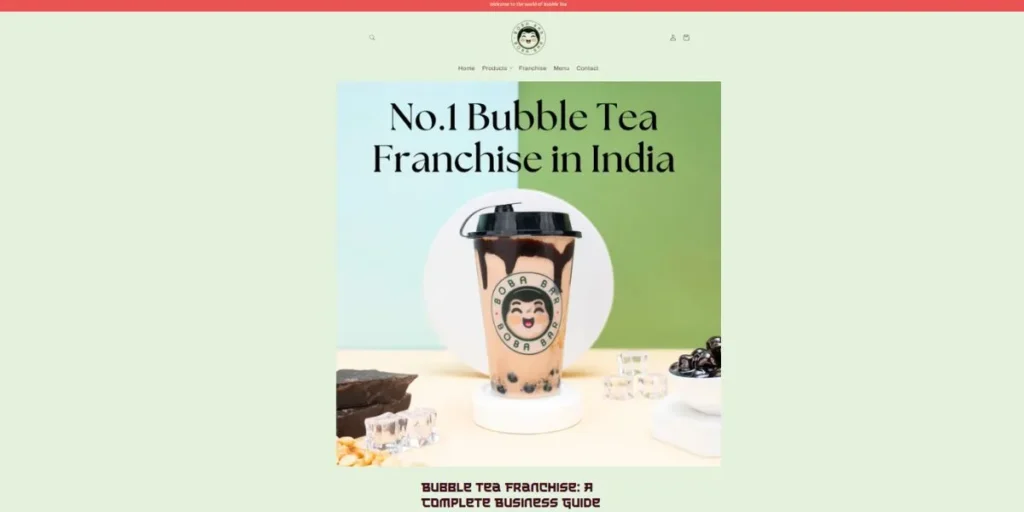 Pearl Milk Tea Franchise
