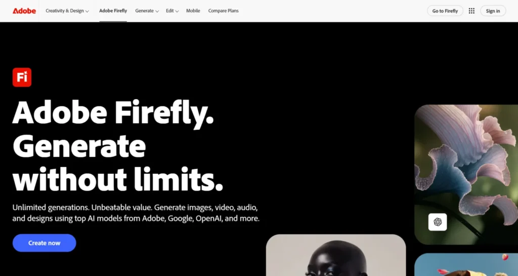 Adobe Firefly AI Logo Generators