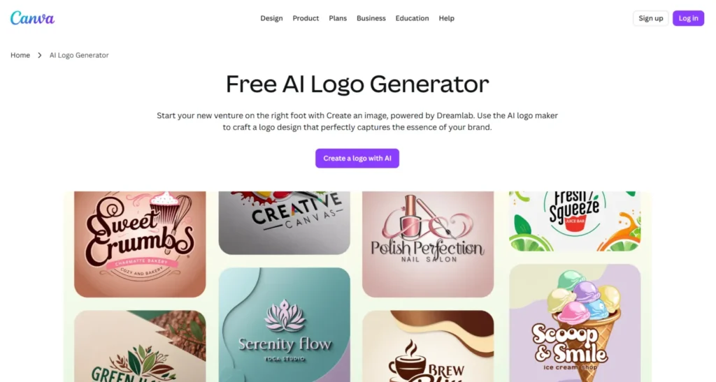 Canva AI Logo Generator