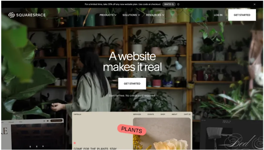 Squarespace - Best Free Website Builders