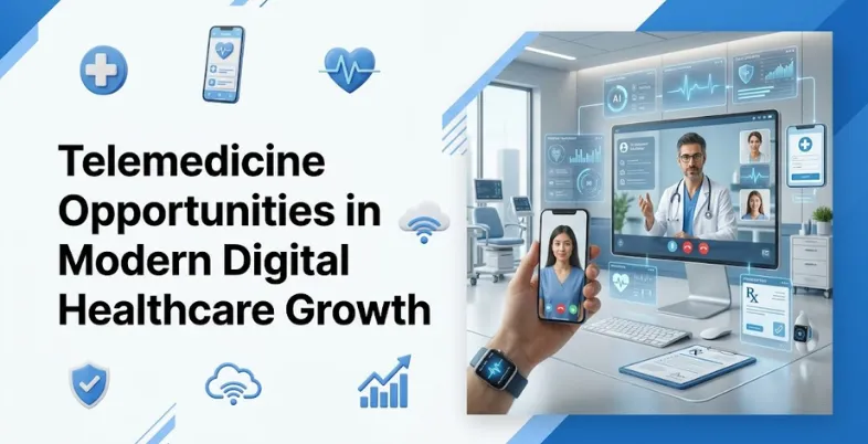 Telemedicine Opportunities in Modern Digital Healthcare Growth